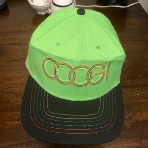mens lime green coogi hat